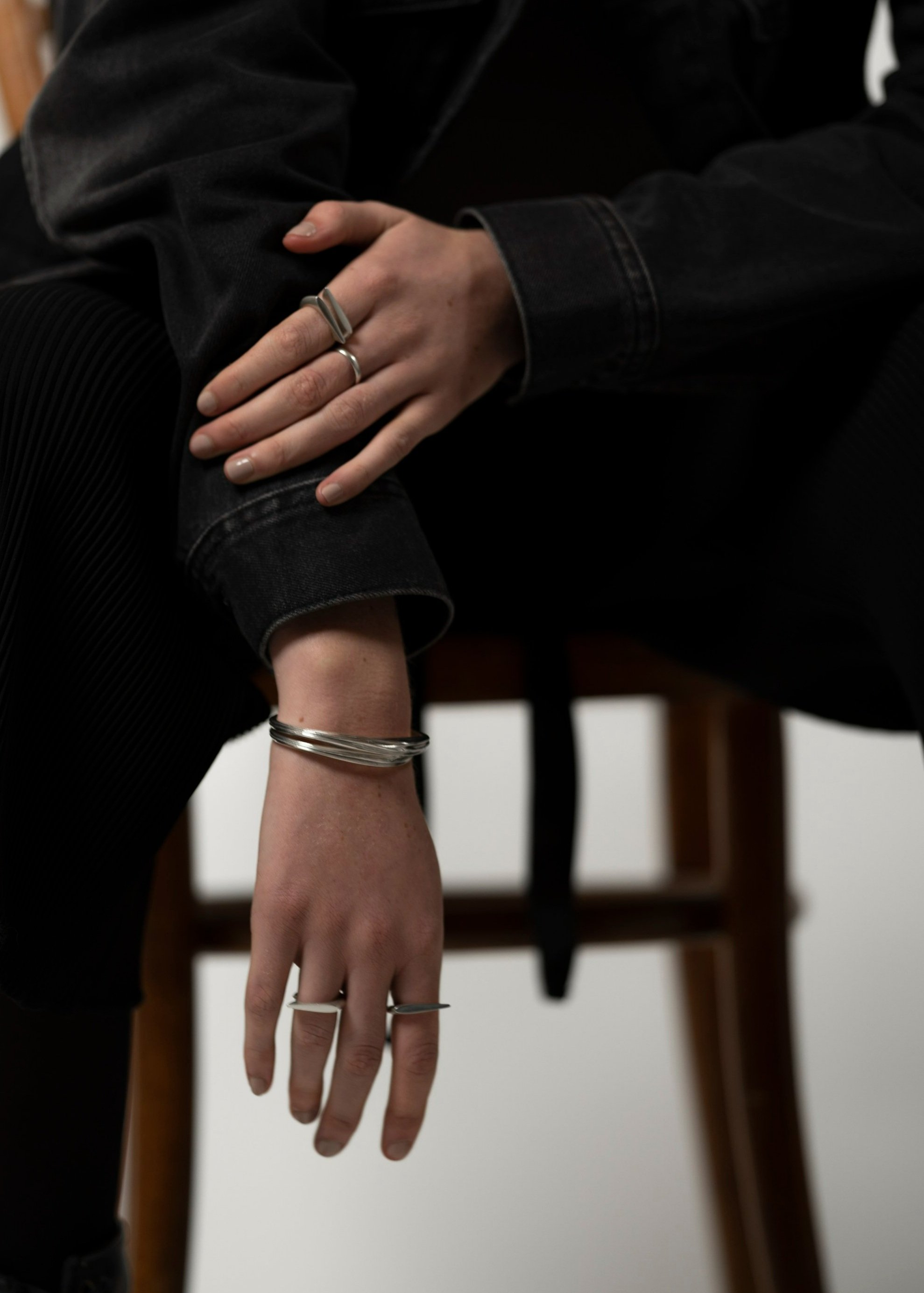 THE SILVER LOOM—Sterling Silver Ripple Ring